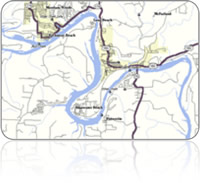 Lake Taneycomo Map