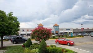 Entrance to Tanger Outlets