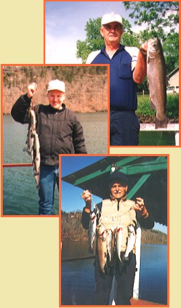 Trout Fishing on Lake Taneycomo at Del Mar Resort