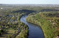 Lake Taneycomo Aerial Shot