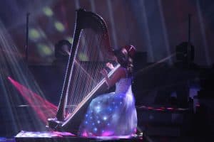 Catherine Haygood during her performance of "Magic Christmas."