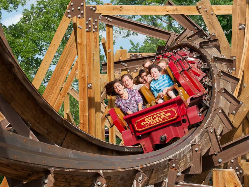 Silver Dollar City Roller Coaster - Branson MO