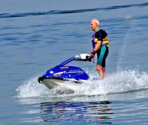 Jet Ski on Table Rock Lake in Branson MO