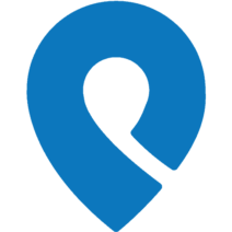 Blue location marker