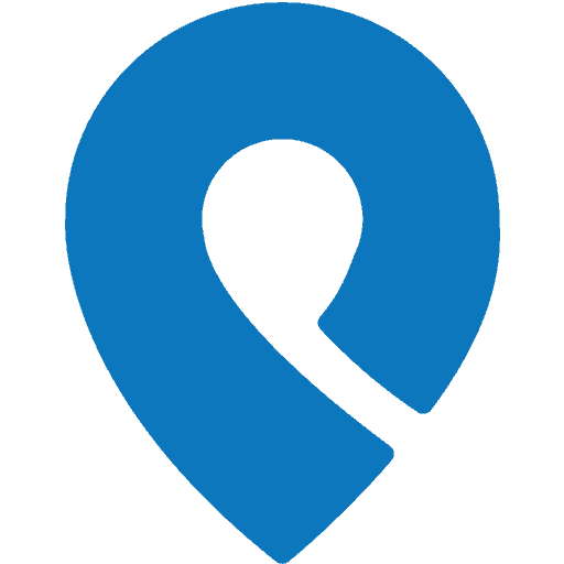 Blue location marker