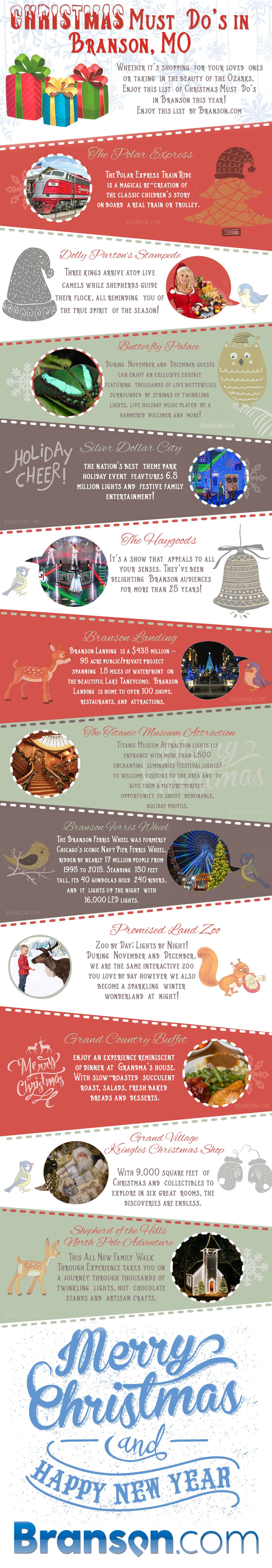 Branson Christmas Must Do's