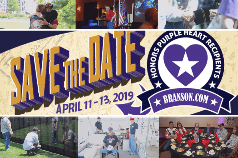 Purple Hear Event in Branson MO - Save the Date