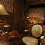 The luxurious First-Class Cabin!