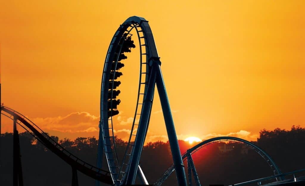 Silver Dollar City at Dusk