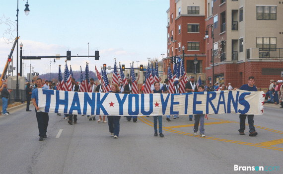 Veterans Day in Branson Missouri