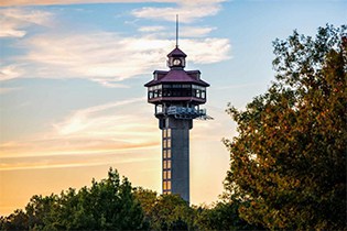 Shepherd of the Hills inspiration tower