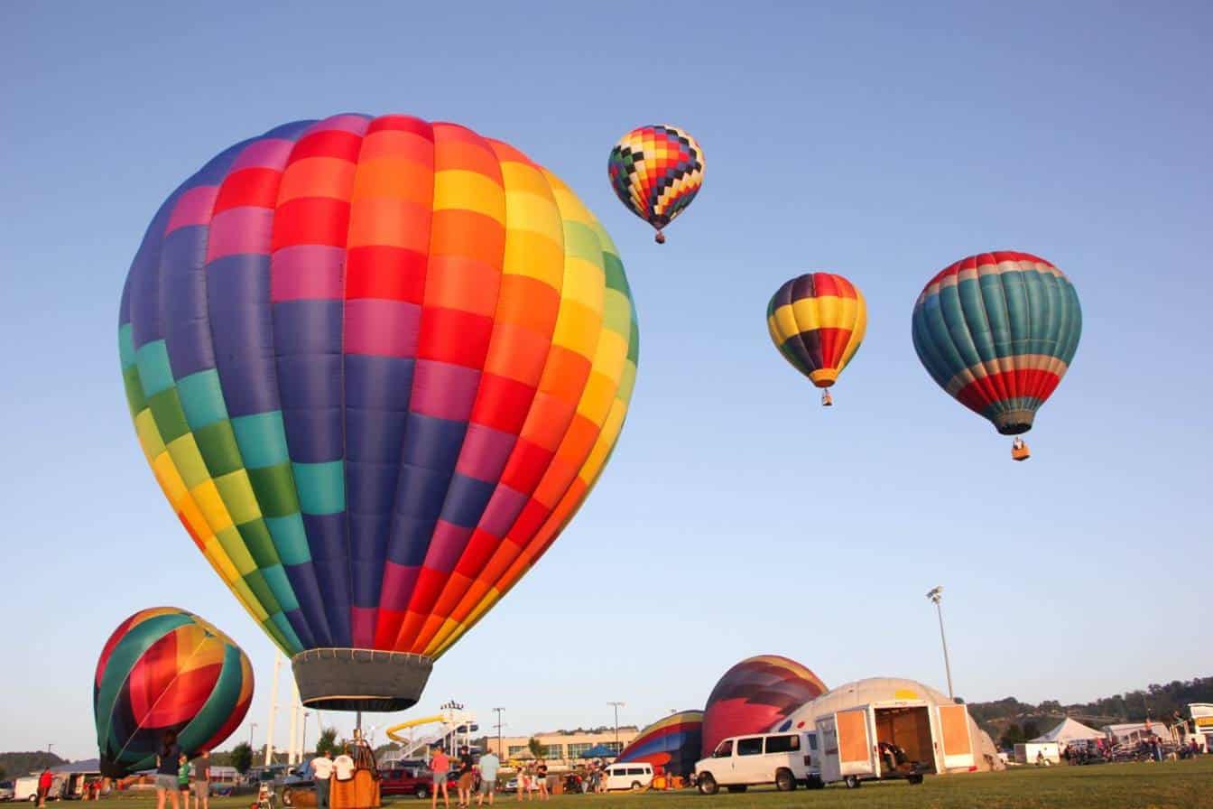 Hot air Balloons in Branson MO