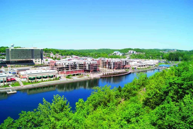 Branson Missouri Overlooking the Branson Landing