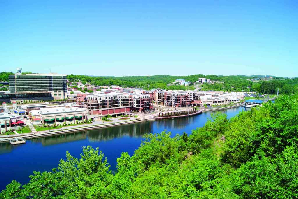 Branson Missouri Overlooking the Branson Landing