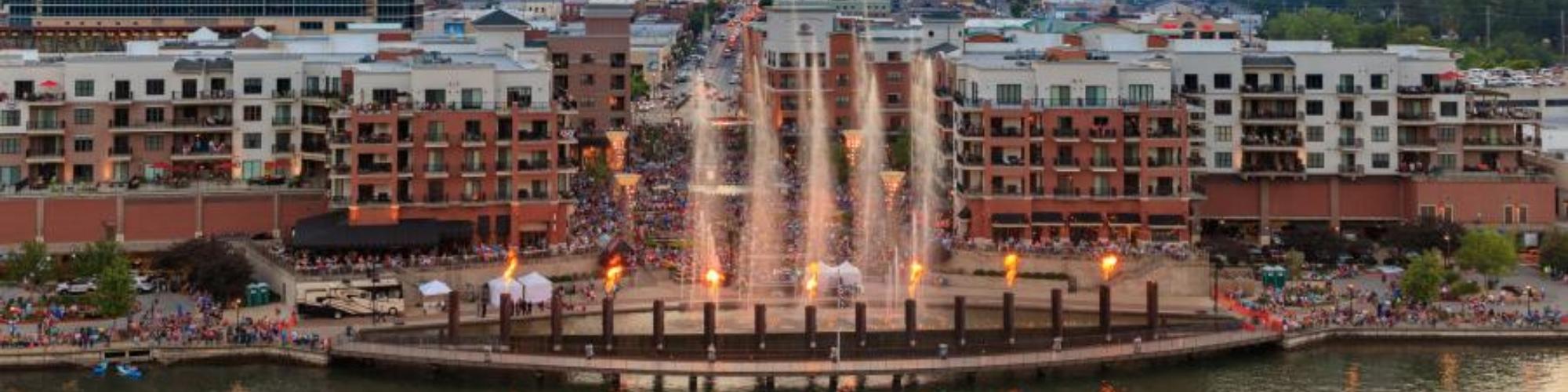 Branson Landing Fountains