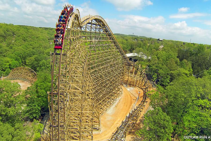 Silver Dollar City Outlaw Run in Branson MO