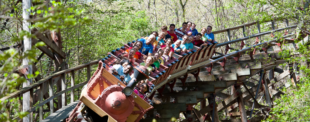 Silver Dollar City Roller Coaster