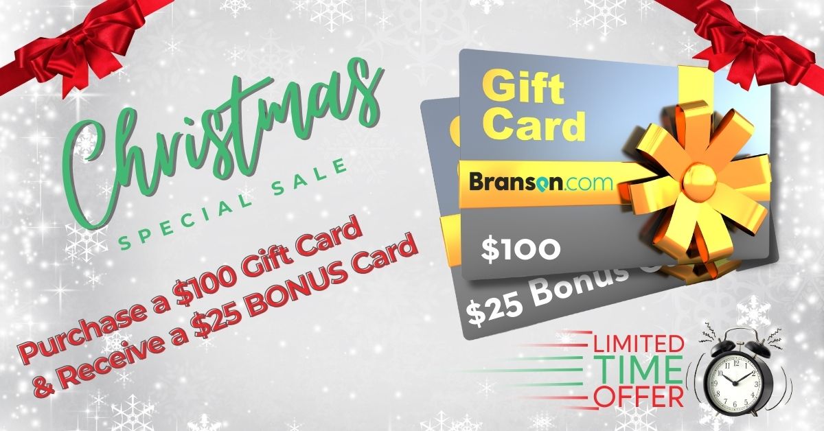 Branson MO Gift Card Christmas Special